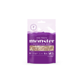 Monster Dog Treats Baked Duck & Red Beet 100 g