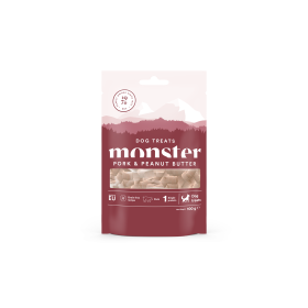 Monster Dog Treats Baked Pork & Peanut Butter 100 g