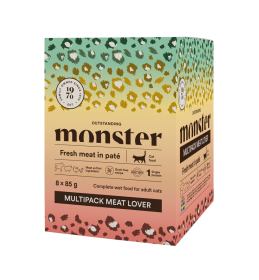 Monster Cat Pouches Multipack 85 g (8-pack)