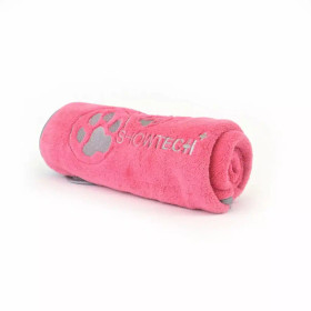 Show Tech+ Coral Fleece -pyyhe, pinkki 56 x 90 cm