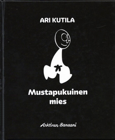 Mustapukuinen mies