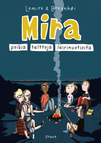 Mira 7 – Poikia, telttoja, leirinuotioita