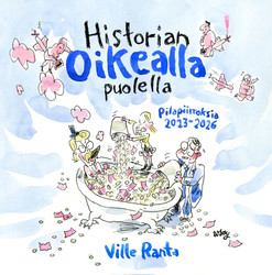 Historian oikealla puolella – Pilapiirroksia 2023–2026