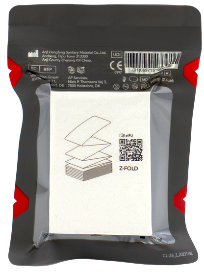 NORSE RESCUE® Compressed Gauze, Z-Fold