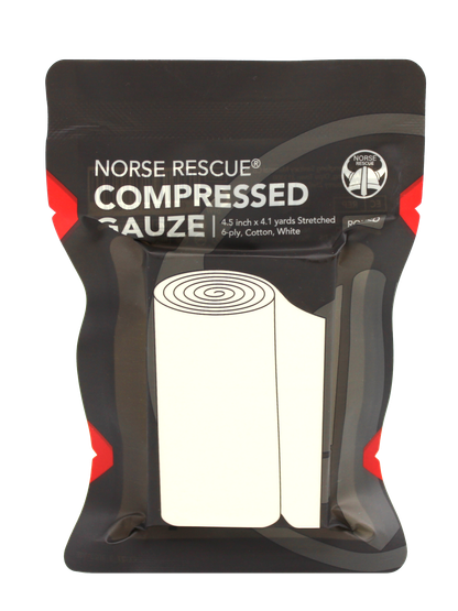 NORSE RESCUE® Compressed Gauze, Rolled