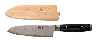 Yaxell puinen teräsuoja 12,5 cm minisantokulle