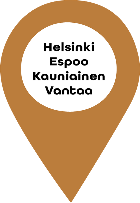 Helsinki, Vantaa, Espoo, Kauniainen