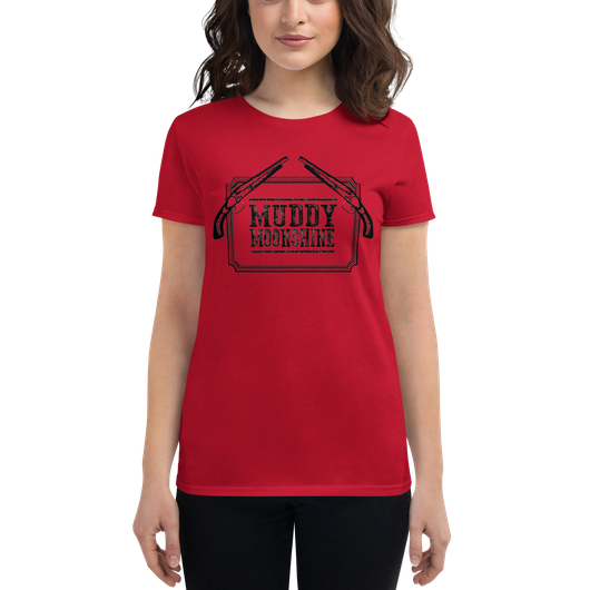 Muddy Moonshine - Logo - T-Paita