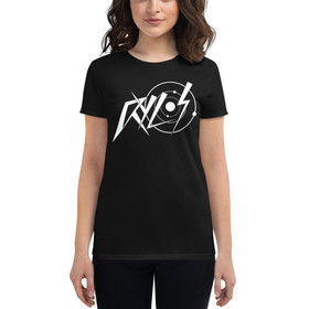 Rylos - Valkoinen Logo - LadyFit T-Paita