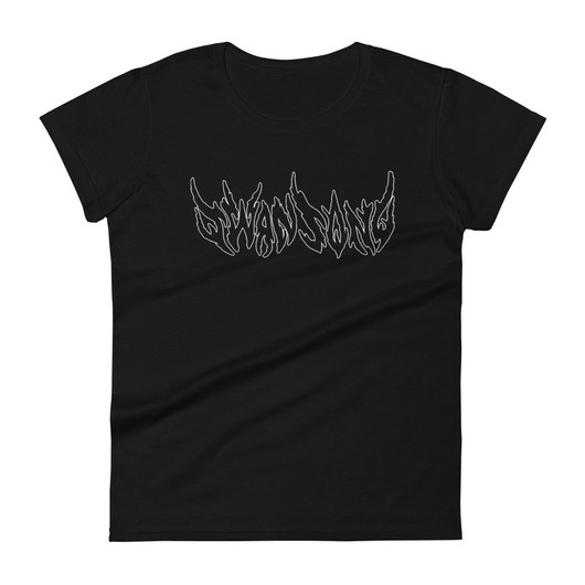 Swansong - Logo - Ladyfit t-shirt