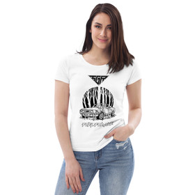 Sixgun Renegades - Fuel for Life - Organic Eco LadyFit t-paita