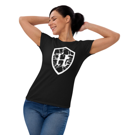 Hautajaisyö - #KOLJONVIRTACORE - LadyFit t-shirt