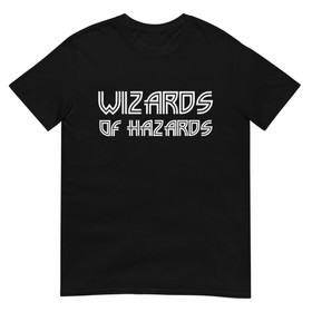 Wizards of Hazards - Logo- T-Paita