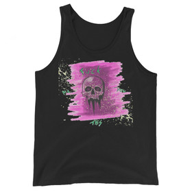 Art by Elvyren - Rebel Skull - Premium Tank Top