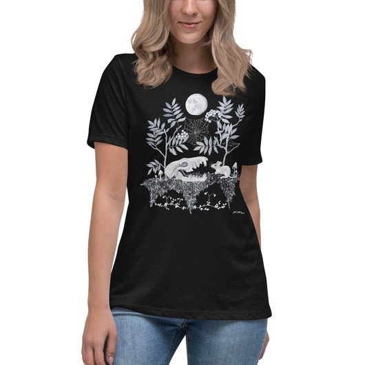 Art by Elvyren - Vanamo - Premium Relaxed Ladyfit t-shirt