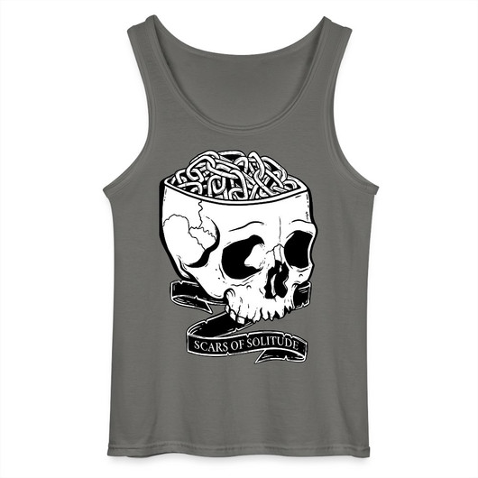 Scars of Solitude - Skull - Hihaton paita