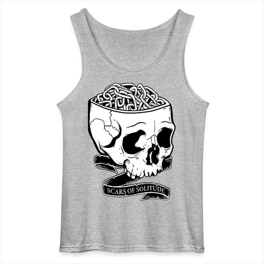 Scars of Solitude - Skull - Hihaton paita
