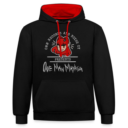 One Man Mayhem - College Hoodie