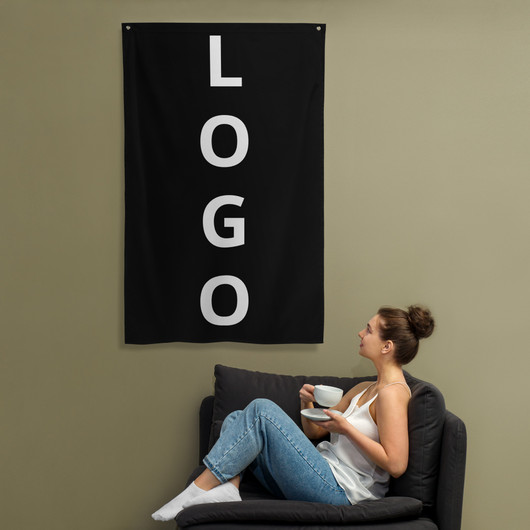 Wall Flag (with your own print)