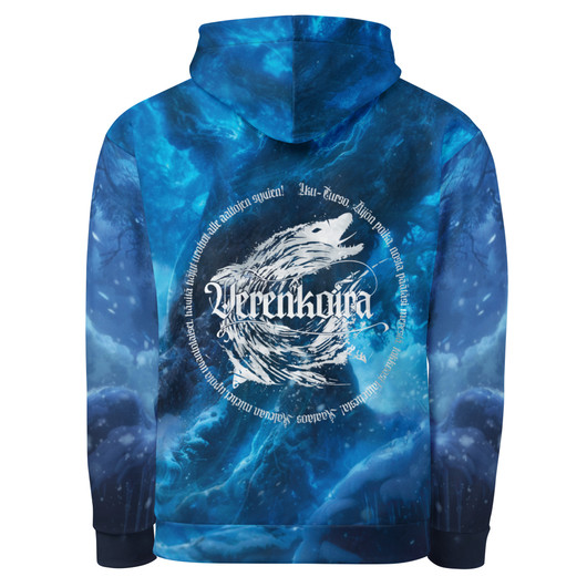 Verenkoira - Maailmanpuu - Full Print College Hoodie