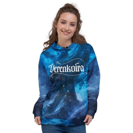 Verenkoira - Maailmanpuu - Full Print College Hoodie