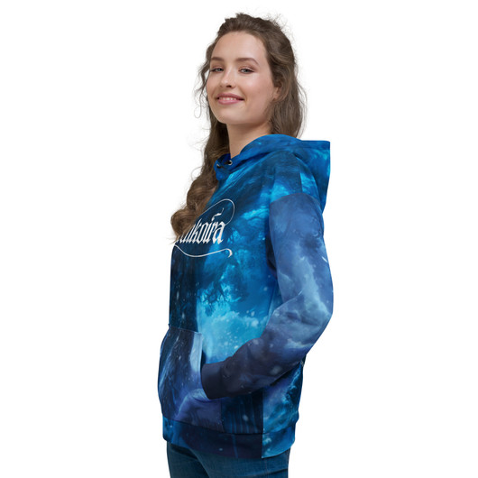 Verenkoira - Maailmanpuu - Full Print College Hoodie