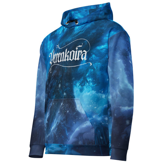 Verenkoira - Maailmanpuu - Full Print College Hoodie