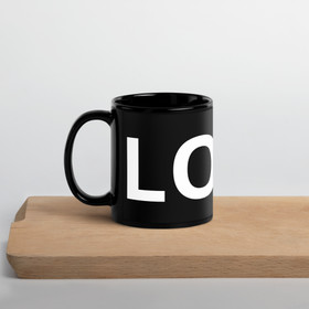 Black Mugs - With Your Own Print