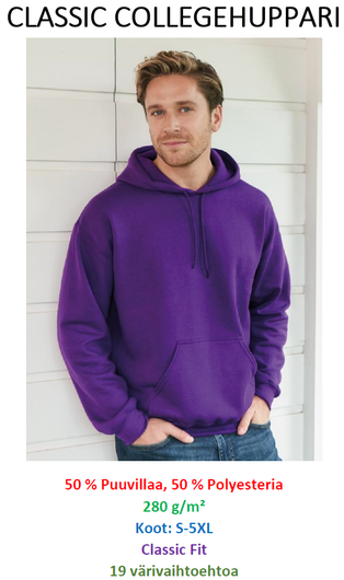 CLASSIC COLLEGE HOODIES
