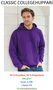 CLASSIC COLLEGE HOODIES (2-sided print)