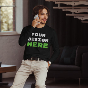 Pitkähihaiset paidat - Omalla Painatuksella - 100 kpl