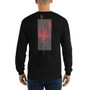 Split Iris - Bloodred Dusk - Long Sleeve Shirt