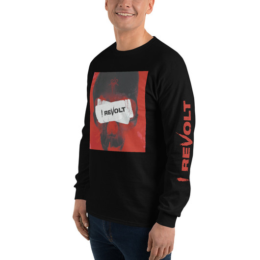 I Revolt - Skull - Pitkähihainen paita