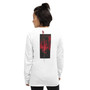 Split Iris - Bloodred Dusk - Long Sleeve Shirt