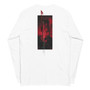 Split Iris - Bloodred Dusk - Long Sleeve Shirt