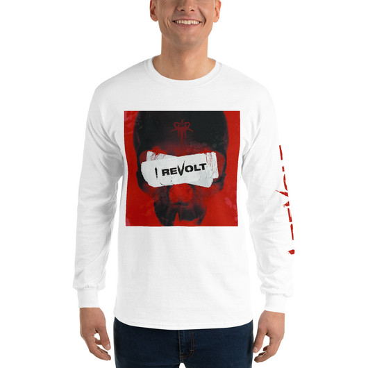 I Revolt - Skull - Pitkähihainen paita