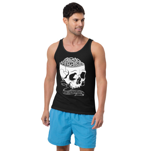 Scars of Solitude - Skull - Hihaton paita