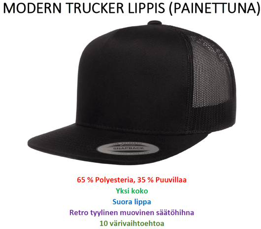 MODERN TRUCKER CAPS (printed)