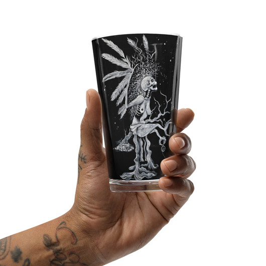 Art by Elvyren - Witch of the North - Glass