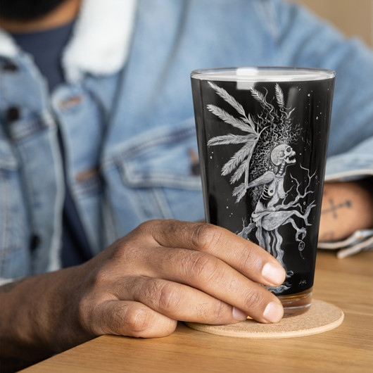 Art by Elvyren - Witch of the North - Glass