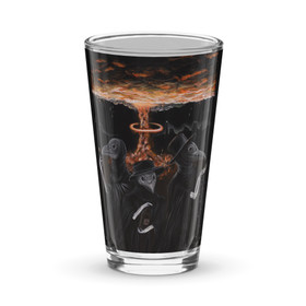 Art by Elvyren - Three Doctors of Doom - Glass