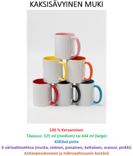 TWO-TONE MUGS