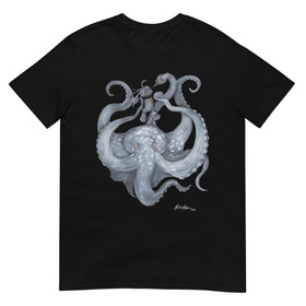 Art by Elvyren - Voodoo Octopus - T-Shirt