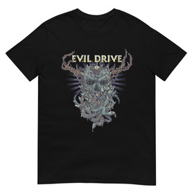 Evil Drive - Snake Skull - T-Paita