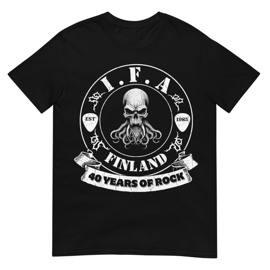 I.F.A. - 40 Years of Rock - T-Paita