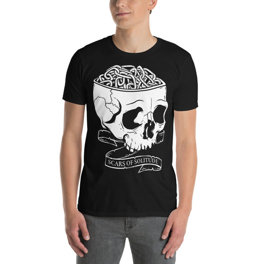 Scars of Solitude - Skull - T-Paita