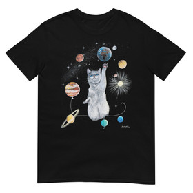 Art by Elvyren - Spacecat - T-Shirt