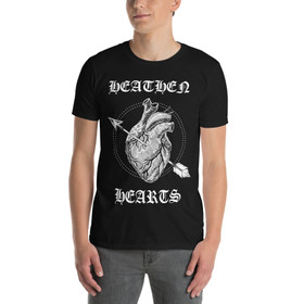 Heathen Hearts - Logo - T-Paita