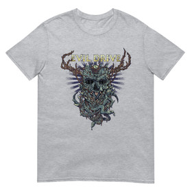 Evil Drive - Snake Skull - T-Paita