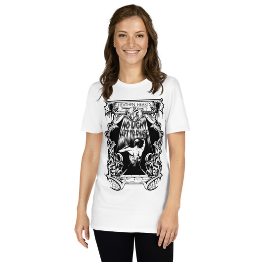 Heathen Hearts - No Light Left To Chase - T-Shirt (white)